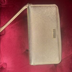 Kate Spade Gold Wristlet Wallet